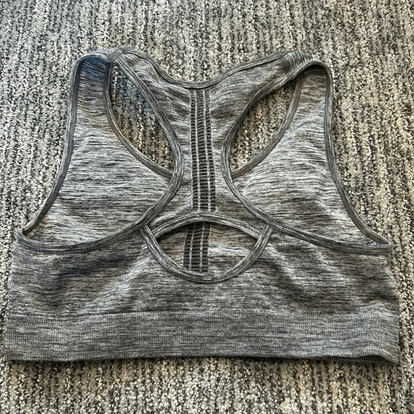 RBX heathered grey racer back bra - Picture 4 of 4